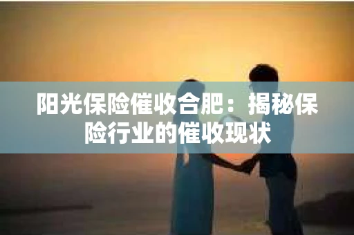阳光保险催收合肥：揭秘保险行业的催收现状