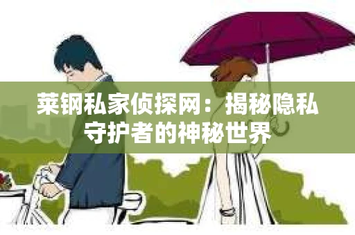 莱钢私家侦探网：揭秘隐私守护者的神秘世界