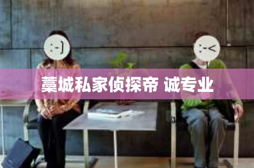 藁城私家侦探帝 诚专业