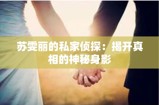 苏雯丽的私家侦探：揭开真相的神秘身影
