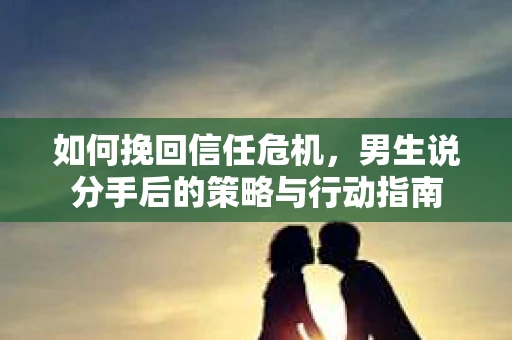 如何挽回信任危机，男生说分手后的策略与行动指南