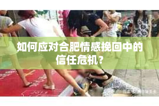 如何应对合肥情感挽回中的信任危机？