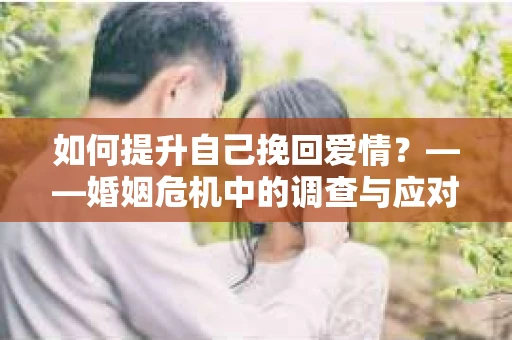 如何提升自己挽回爱情？——婚姻危机中的调查与应对策略