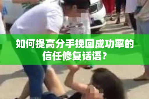 如何提高分手挽回成功率的信任修复话语？